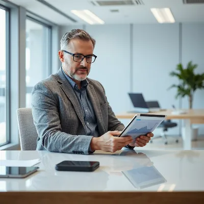 Coach using AI tools for industry insights