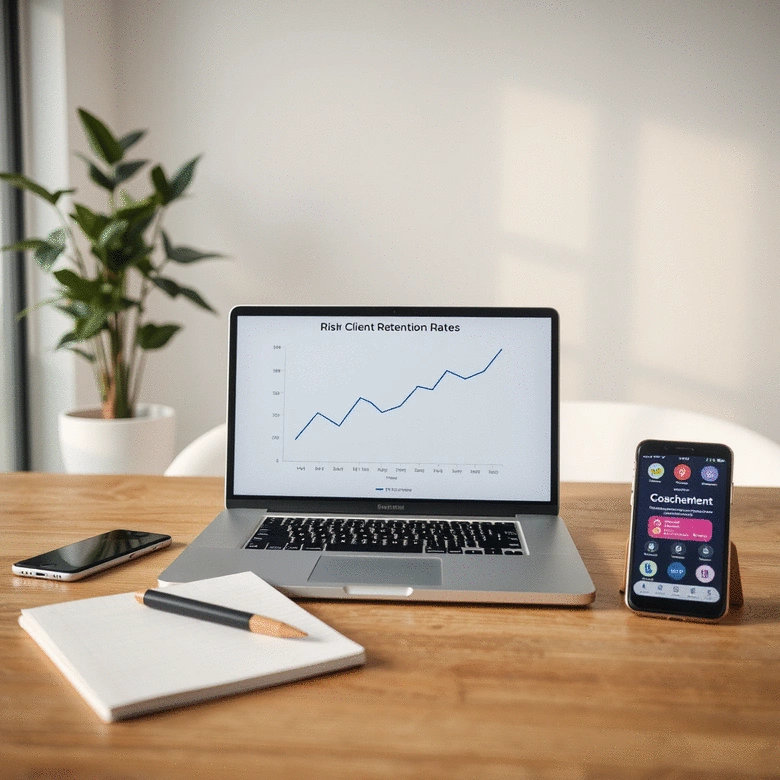 how AI tools can improve coaching client retention rates